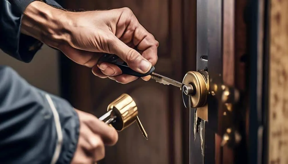 Broken Key Extraction Process